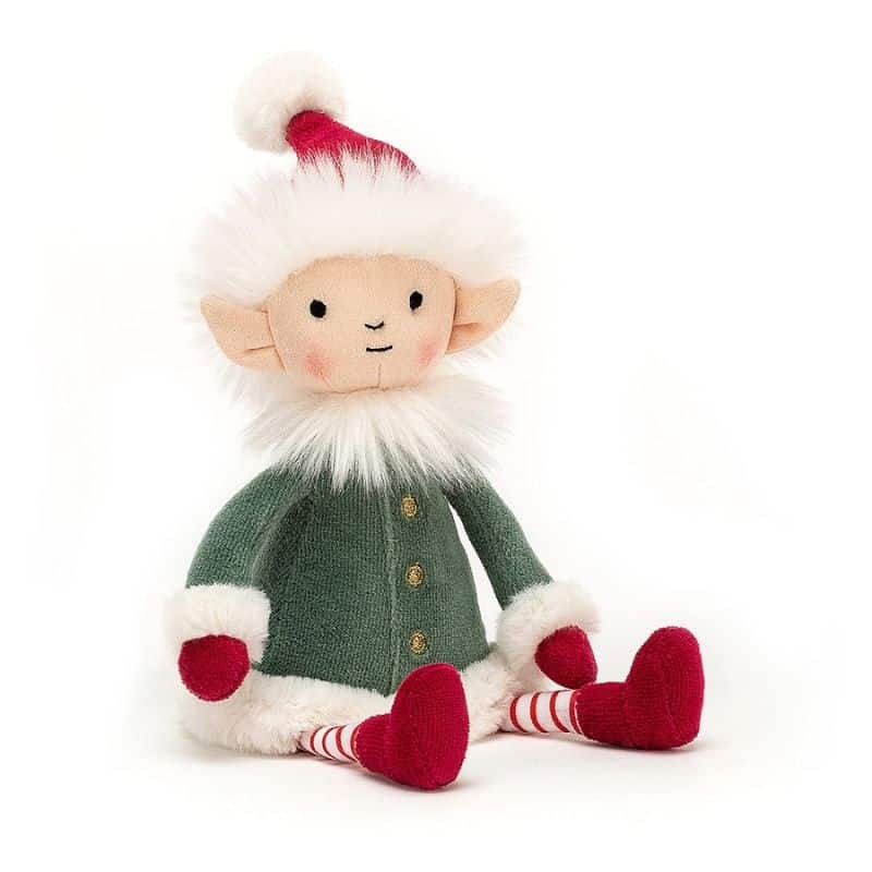 Elfo de Natal | Leffy Elf | Peluches Jellycat 23 cm