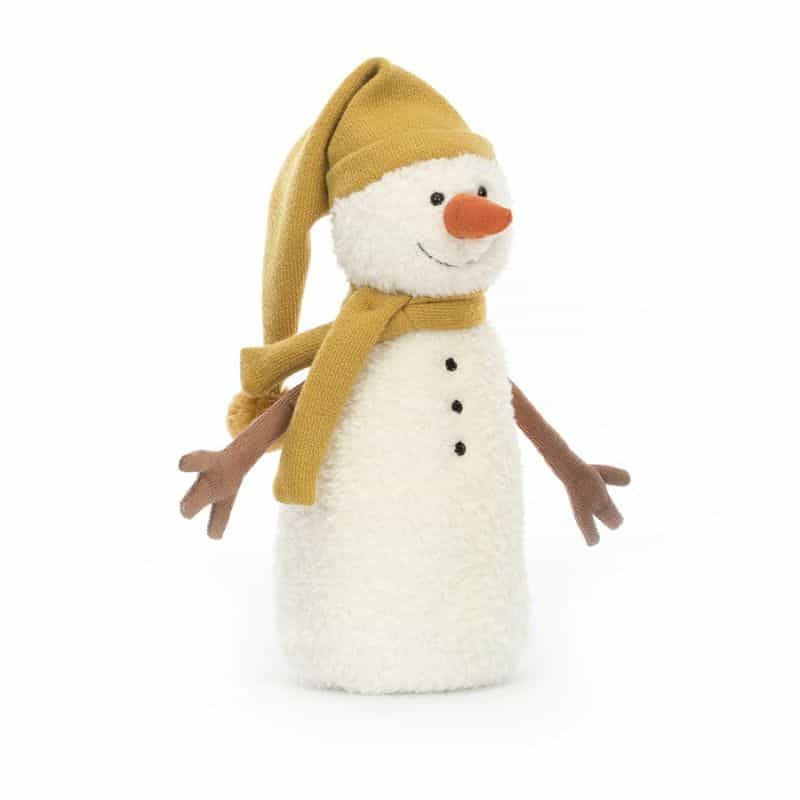 Boneco de Neve Peluche | Lenny Snowman | Jellycat - 24 cm