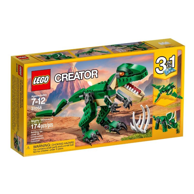 LEGO Creator - Dinossauros Ferozes - LEGO 31058