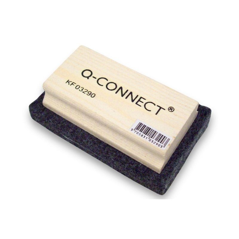 Apagador de quadro de giz em madeira | Q-Connect