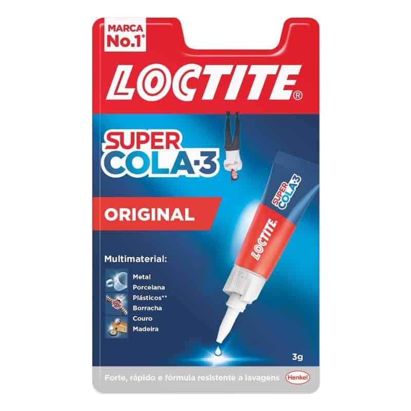Loctite Super Cola 3 | Henkel | Tubo 3g