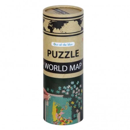 Puzzle Mapa-Mundo 300 Tubo
