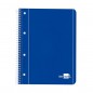 Caderno Capa Azul A4 Quadriculado