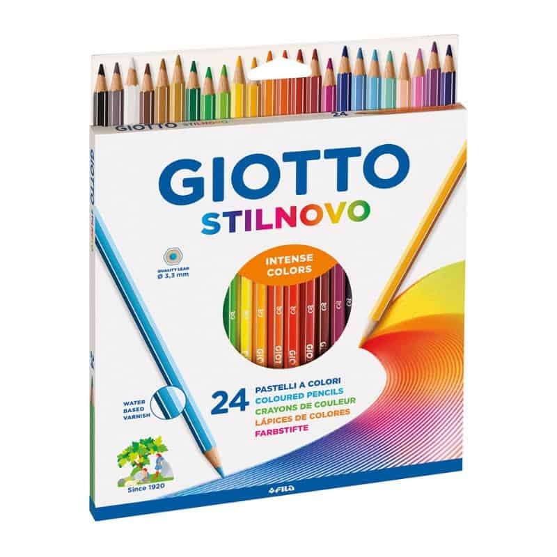 Lápis de Cor Giotto Stilnovo - 24 unidades