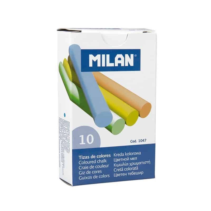 Paus de Giz Colorido - MILAN (10 unidades)