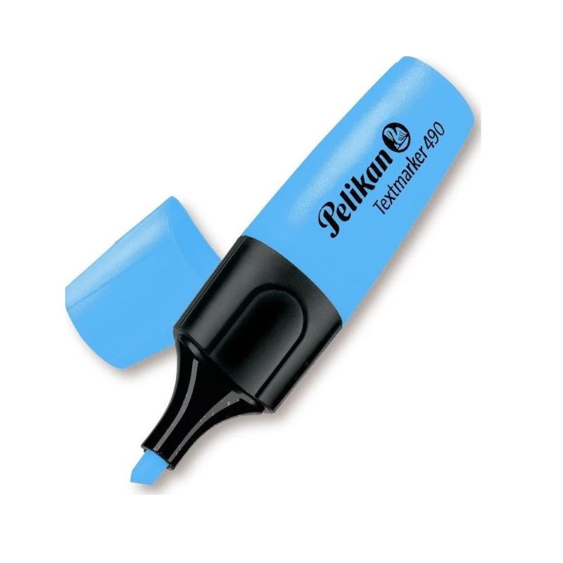 Marcador Fluorescente Pelikan Textmarker 490® - Azul