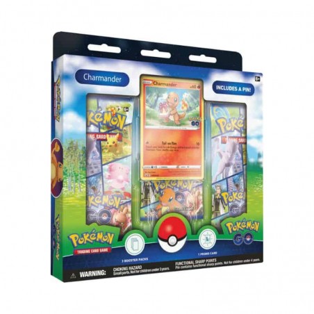 Pokémon TCG: Pokémon GO Pin Box Charmander