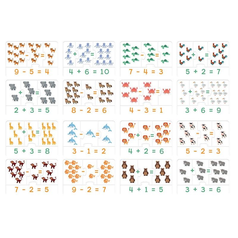 Puzzle Educativo Educa Aprendo A Somar E Subtrair Puzzle Educativo Educa Aprendo A Somar E Subtrair