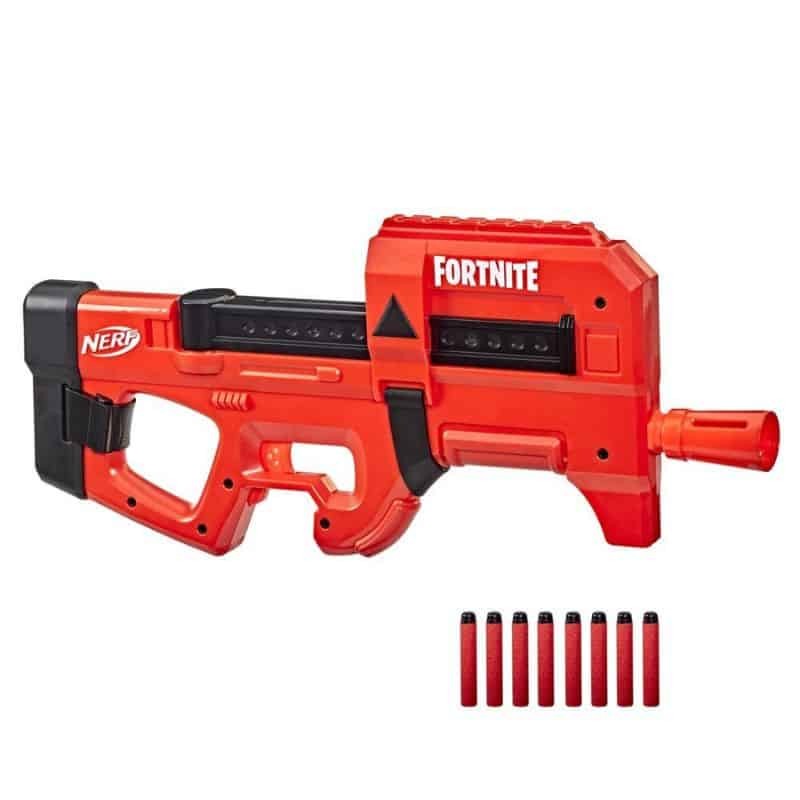 Arma Fortnite Nerf Ts Vermelha 12 Shotgun Hasbro Original