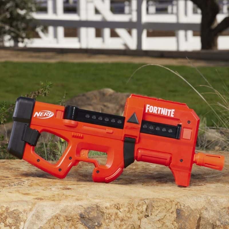 Arma Fortnite Nerf Ts Vermelha 12 Shotgun Hasbro Original