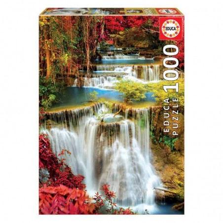 Puzzle Educa 1000 Peças - Catarata no Bosque