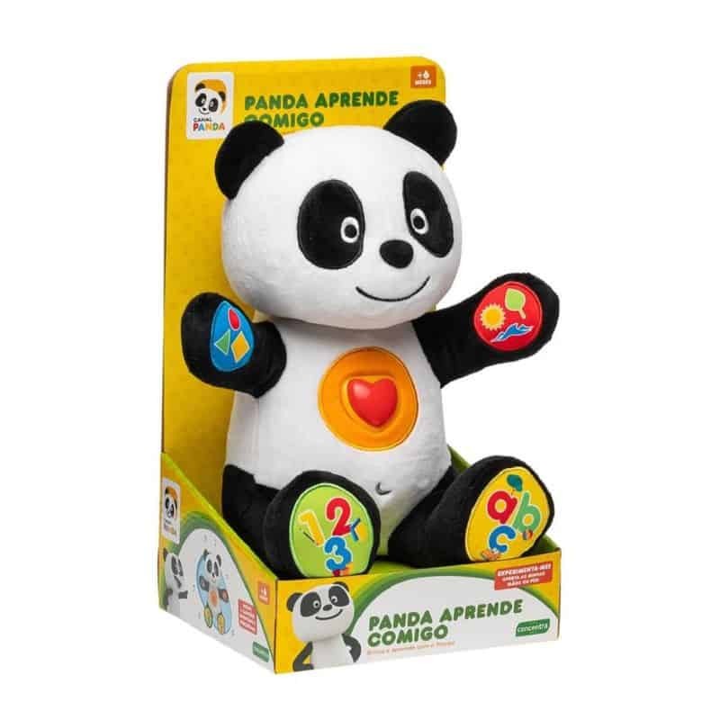 Peluche Panda Aprende Comigo - Peluches Panda | Canal Panda