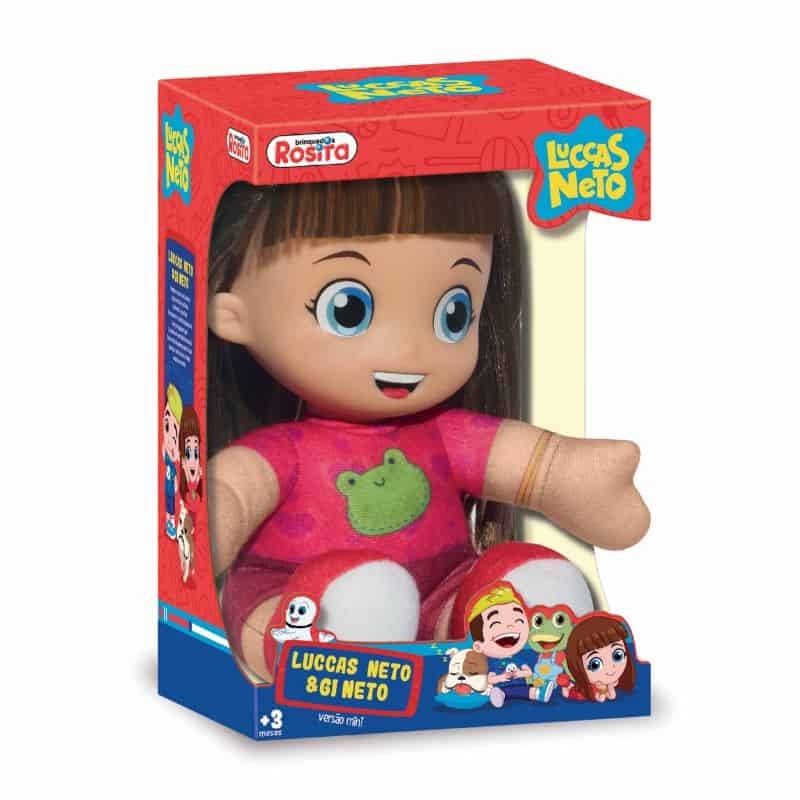 Boneca da Gi Neto Pequena - Brinquedos Rosita - Concentra