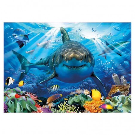 Puzzle Educa 500 Peças - Grande Tubarão Branco