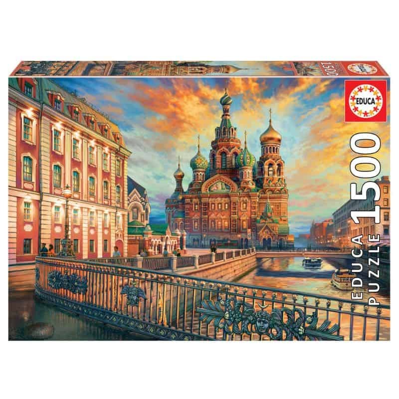 Puzzle Educa 1500 Peças - São Petersburgo