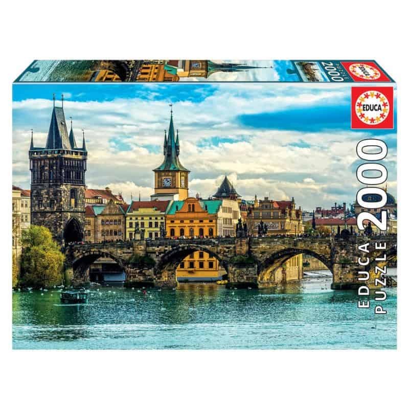 Puzzle Educa 2000 Peças – Vistas de Praga