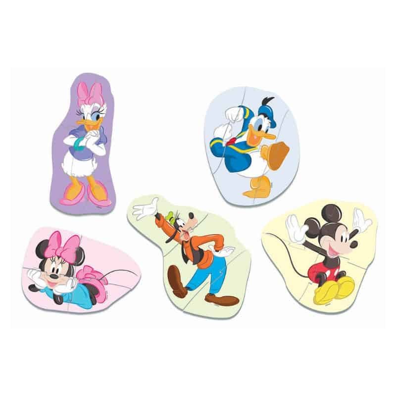 Puzzle Progressivo Mickey E Os Amigos | Baby Puzzles