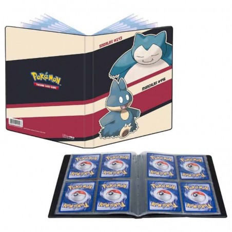 Álbum Cartas Pokémon - Snorlax & Munchlax Ultra Pro