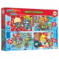 Puzzles Educa Superthings 19206 Lateral