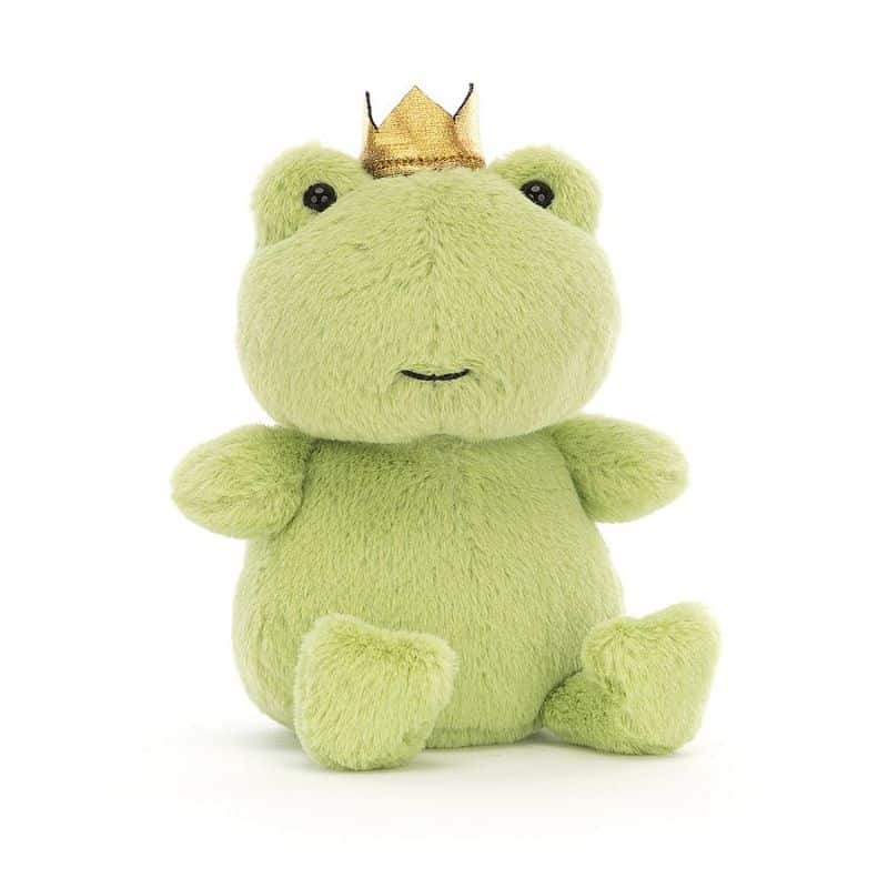 Peluche Sapo Rei - Jellycat Crowning Croaker Green Frog 12 cm