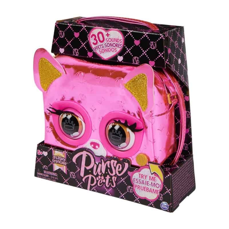 Purse Pets Malinhas Interativas Metálicas - Flashy Frenchie