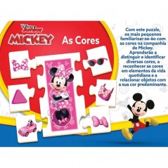 Puzzles Educativos - As Cores - Mickey