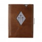 EXENTRI Hazelnut Brown Leather Multiwallet