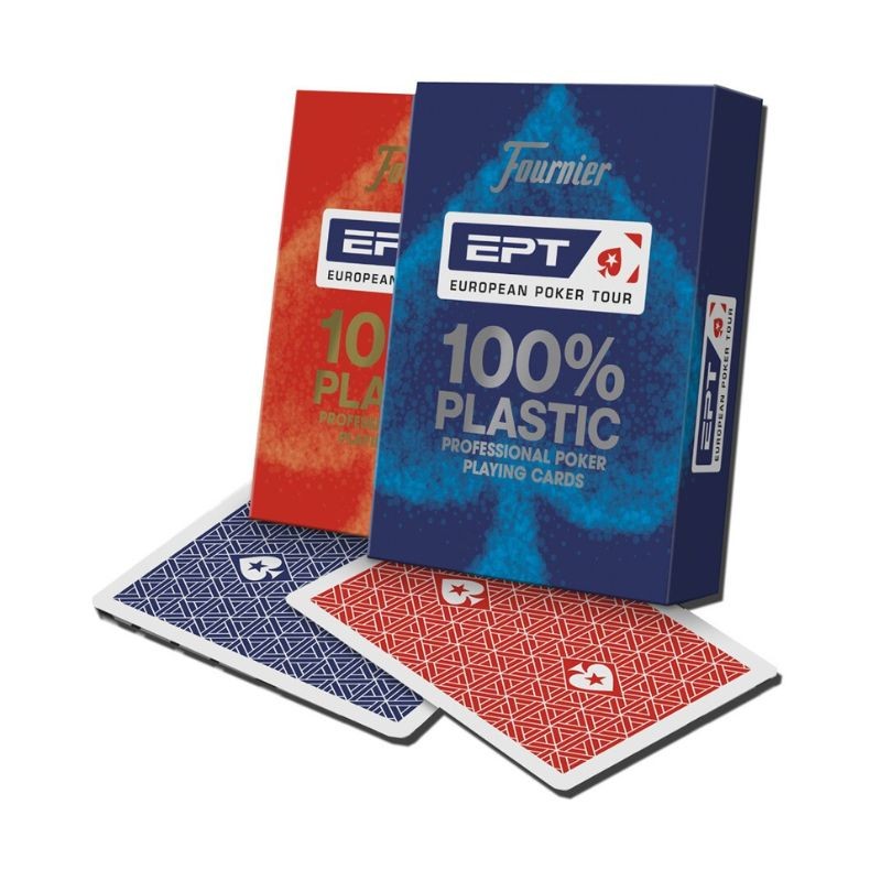 Baralho de Cartas Profissional EPT - 100% Plástico (sortido) 1 un.