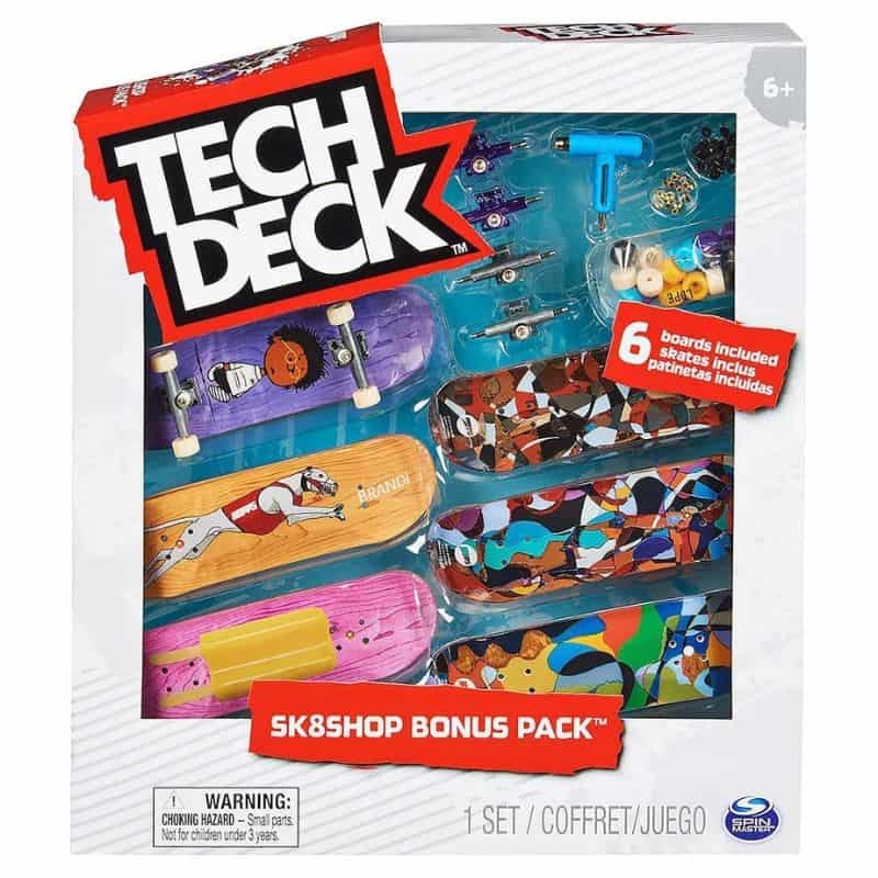 Skates Tech Deck Pack 6 - Sk8shop Bonus Pack (envio sortido)