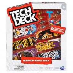 Skates Tech Deck - Pack 6 | Fingerboard Tech Deck