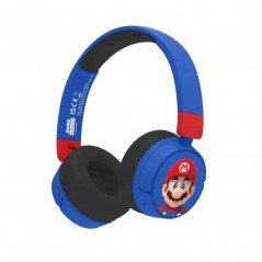Auscultadores Bluetooth Criança - Headphones Criança Super Mario
