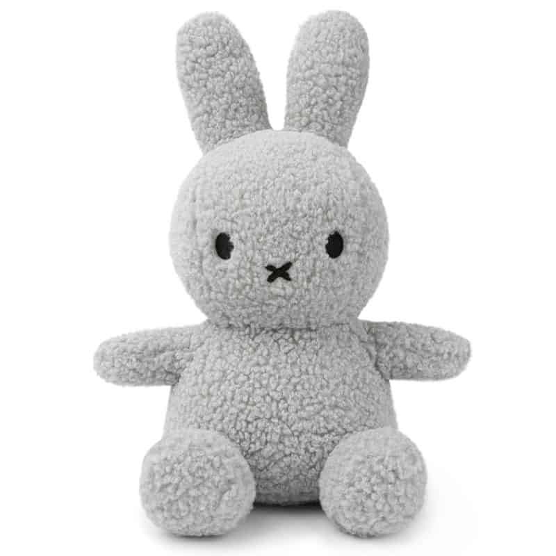 Peluche Coelha Miffy Cinza - Miffy Sitting Teddy Light Grey 33 cm
