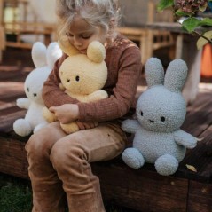 Peluche Coelha Miffy Cinza - Miffy Sitting Teddy Light Grey 33 cm