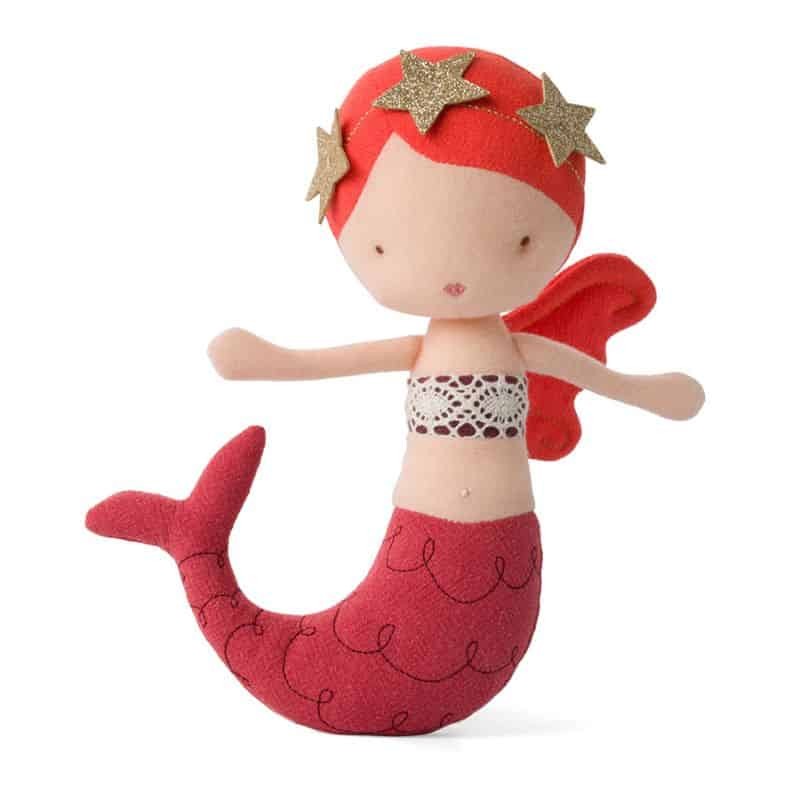 Boneca De Pano Sereia Isla - Mermaid Isla Picca Loulou 22 cm