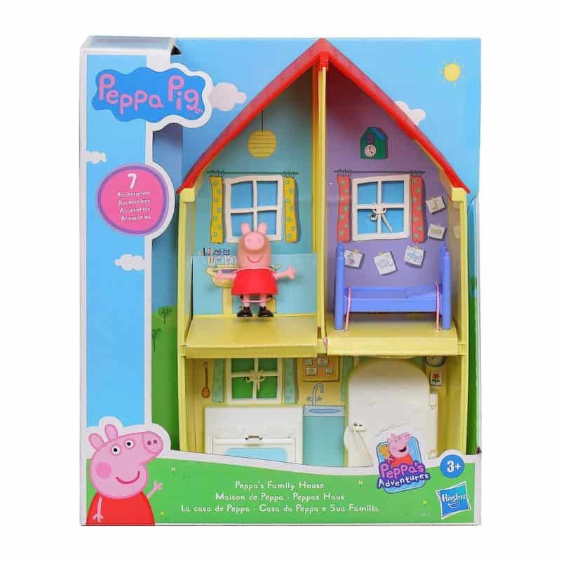 Porquinha Peppa Brinquedos - Casa da Peppa e Sua Família