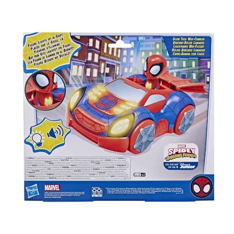 Veículos e pistas : Spidey & Friends Carro Homem-Aranha com Luz e Som