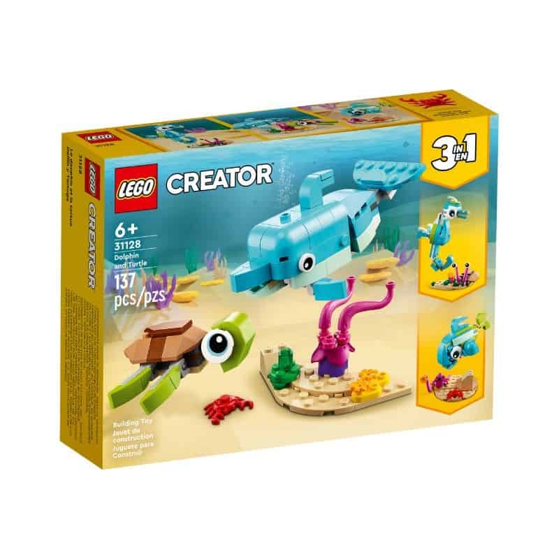 LEGO Creator 3 in 1 - Golfinho e Tartaruga - LEGO 31128
