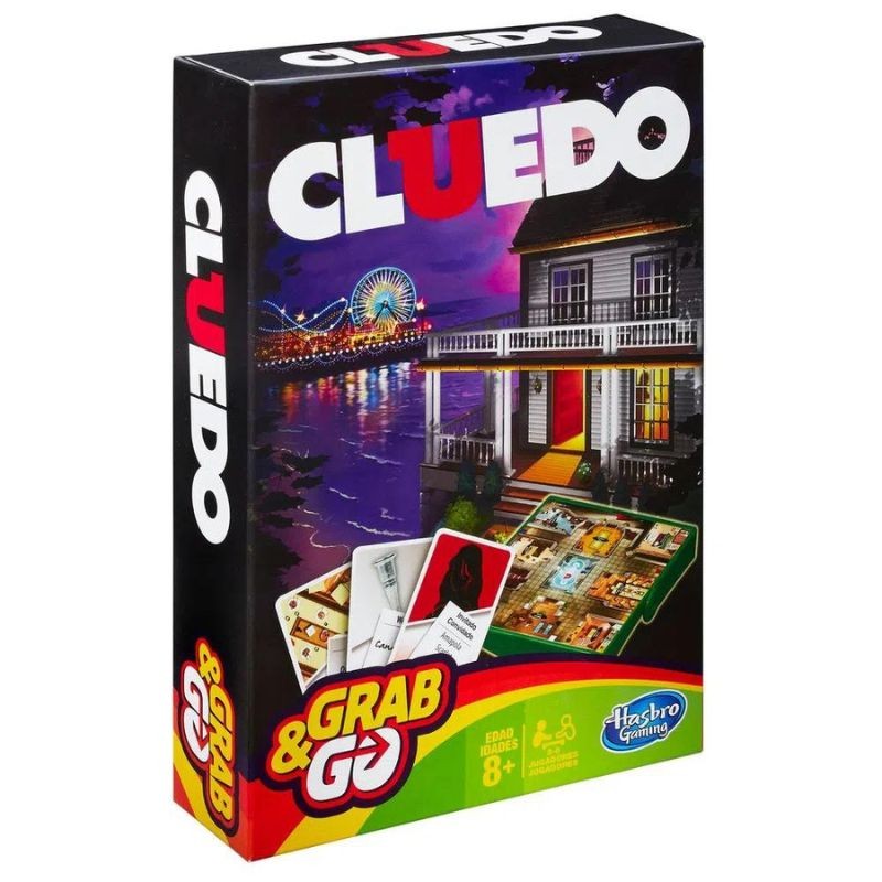 Jogo Cluedo Grab & Go - Jogo de Tabuleiro - Hasbro Gaming
