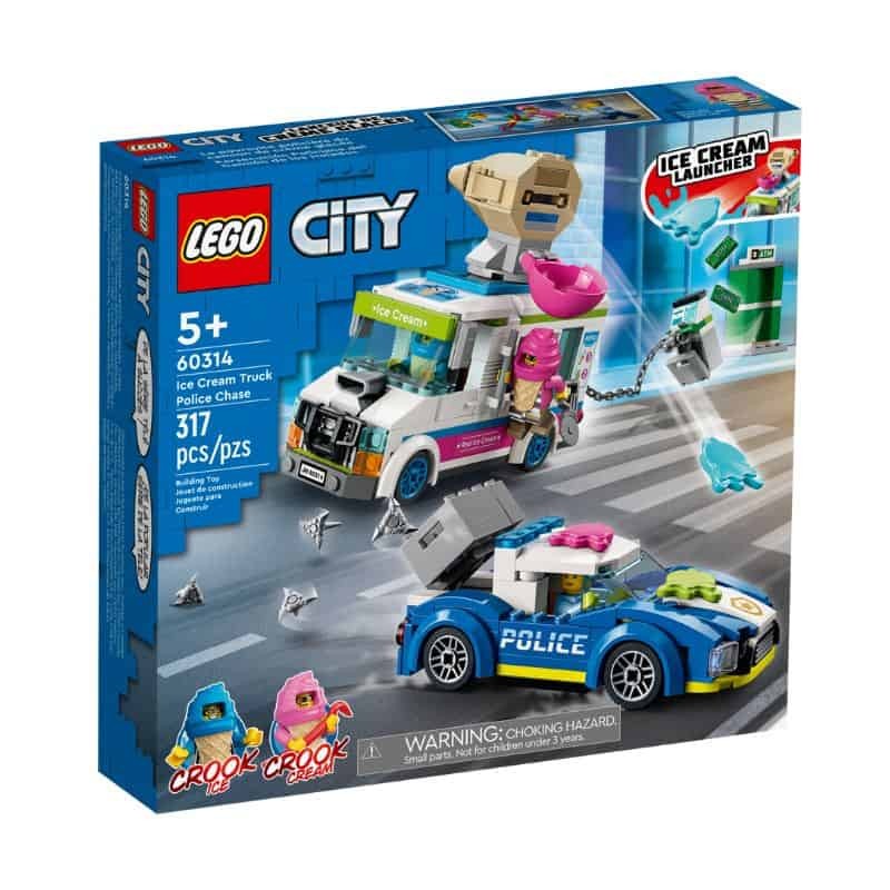 LEGO City - Perseguição Policial de Carro dos Gelados - LEGO 60314