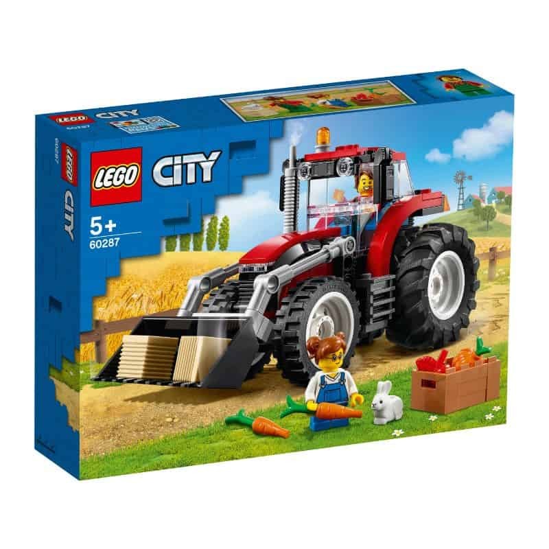 LEGO City - Trator LEGO - Trator Vermelho - LEGO 60287