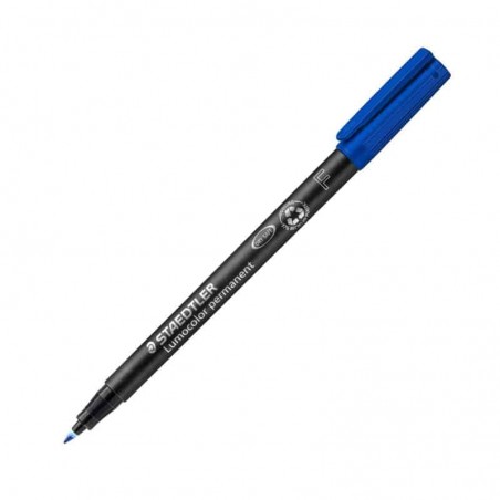Marcador Lumocolor® permanent pen 318-3 (azul)