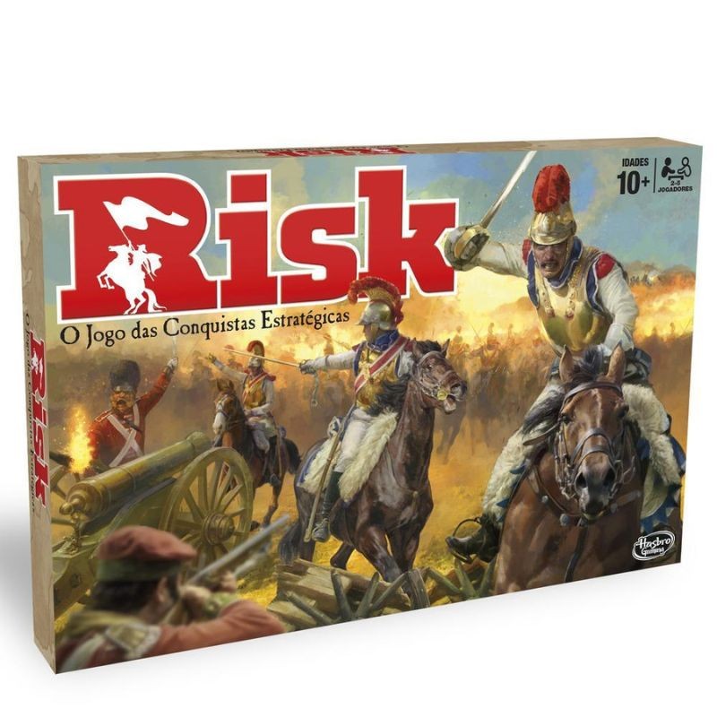Jogo Risk - Jogo de Estratégia - Hasbro Gaming