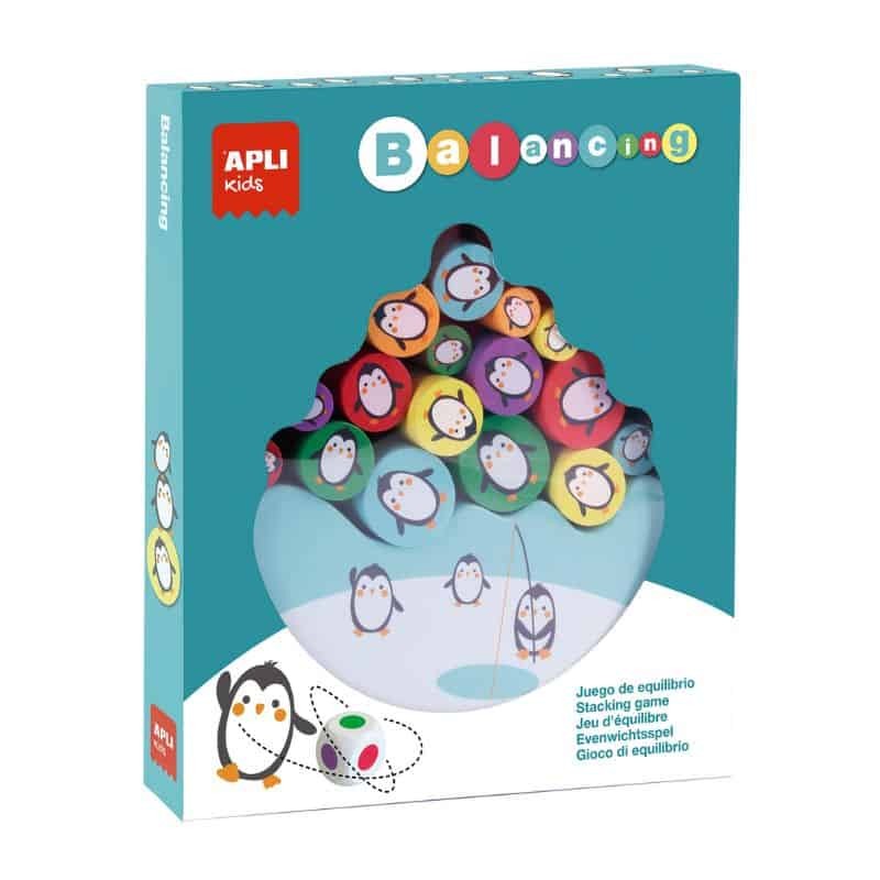 Jogo De Equilíbrio Para Crianças Pinguins - Stacking Game - APLI