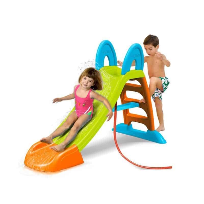 Escorrega Infantil Feber com Água - Feber Slide Max 2 em 1