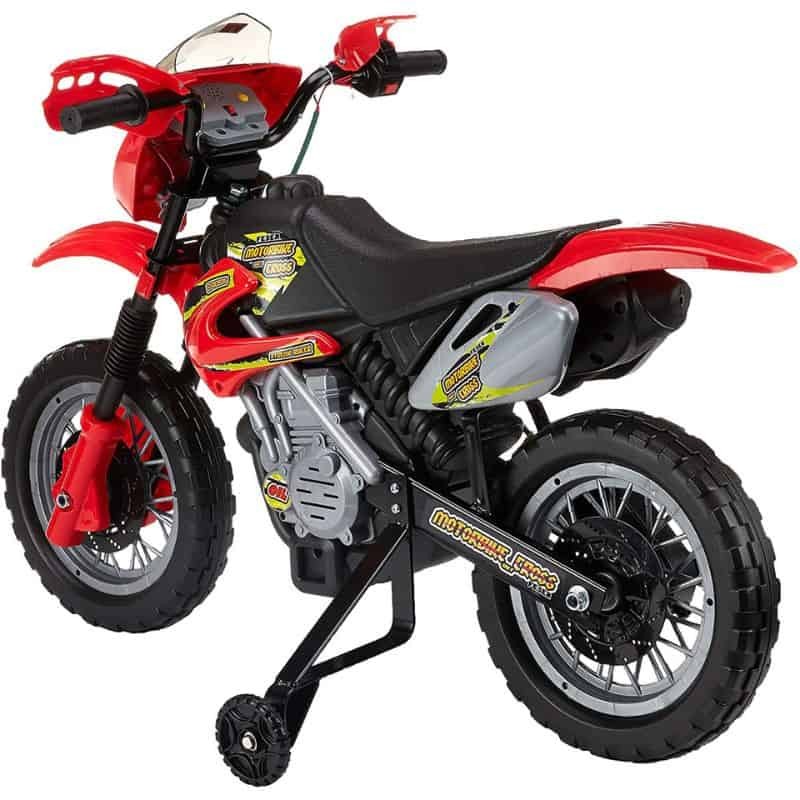 Moto Electrica Niños Años FEBER Motorbike Cross 400F Con