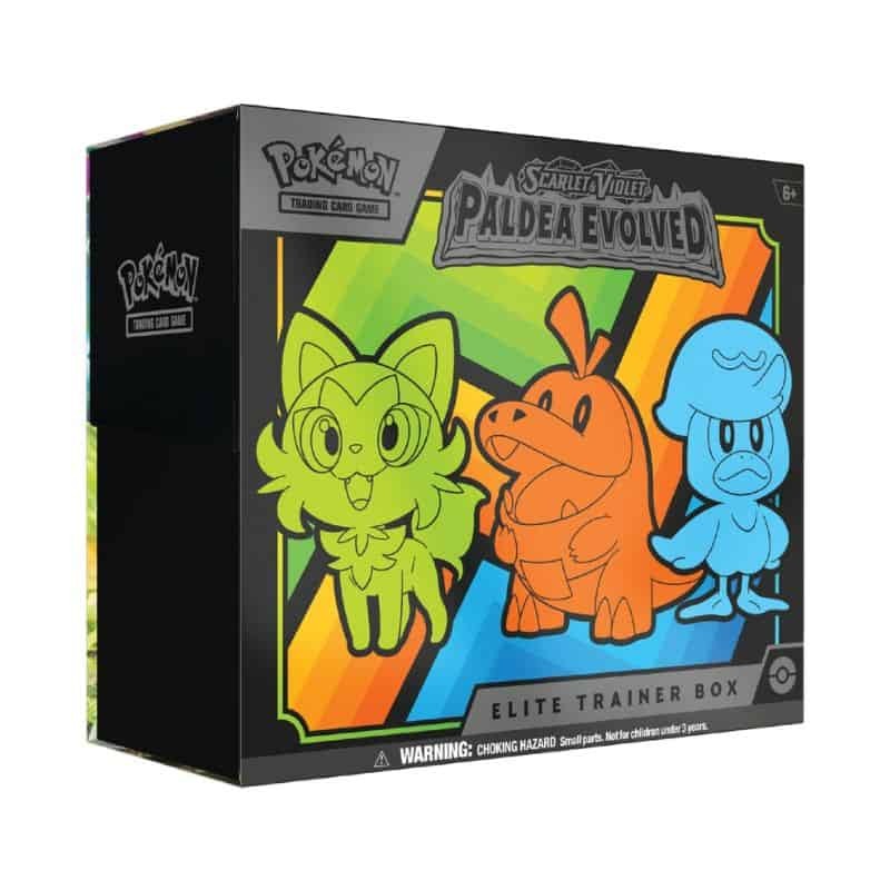 Cartas Pokémon TCG Scarlet & Violet - Elite Trainer Box Paldea Evolved