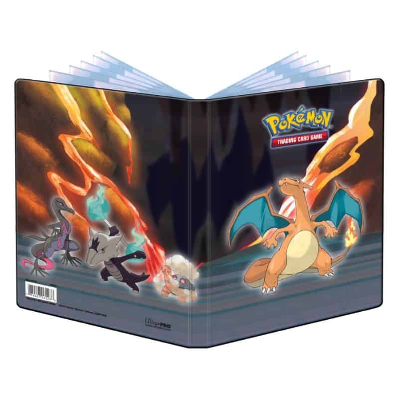 Álbum Cartas Pokémon - Scorcing Summit Ultra Pro - 9 Bolsos