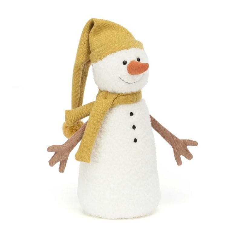 Boneco de Neve Peluche - Lenny Snowman Grande 37 cm - Jellycat