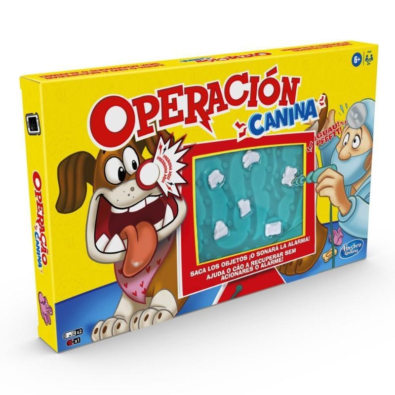 Jogo Operação Canina - Jogo de Mesa - Hasbro Gaming