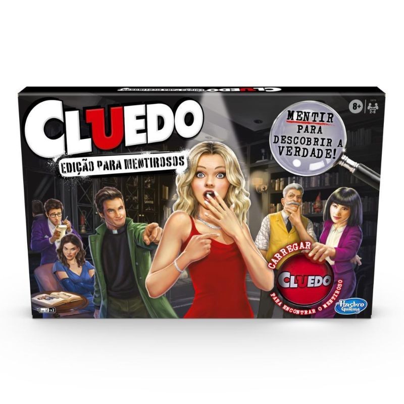 Jogo de Tabuleiro CLUEDO - EDIÇÃO PARA MENTIROSOS Hasbro